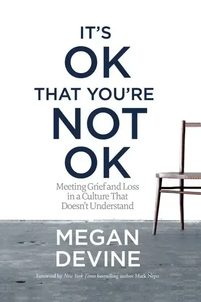 جلد کتاب عیبی نداره اگه حالت خوش نیست It's OK that you're not OK -زبان ما