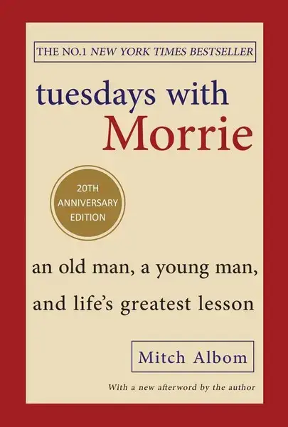 جلد کتاب سه شنبه ها با موری tuesday with morrie -زبان ما