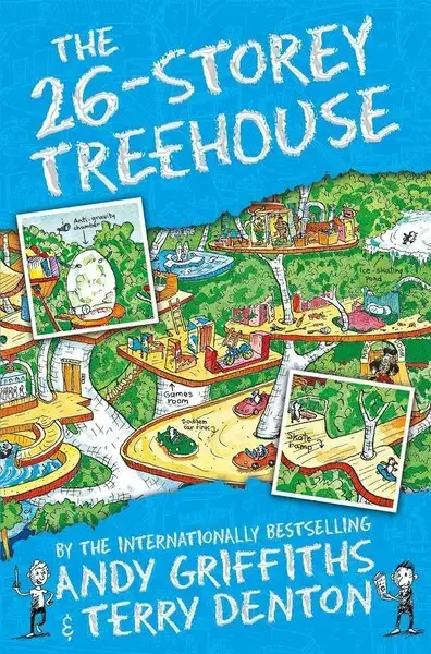 جلد کتاب خانه درختی 26 طبقه the 26_storey treehouse -زبان ما
