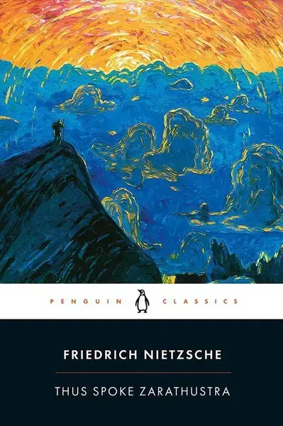جلد کتاب چنین گفت زرتشت Thus spoke zarathustra -زبان ما