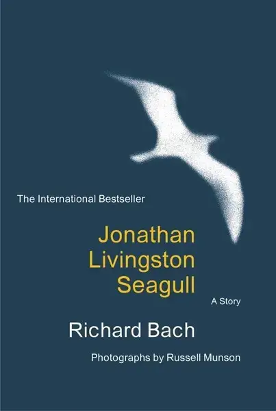 جلد کتاب جاناتان مرغ دریایی Jonathan Livingston Seagull -زبان ما