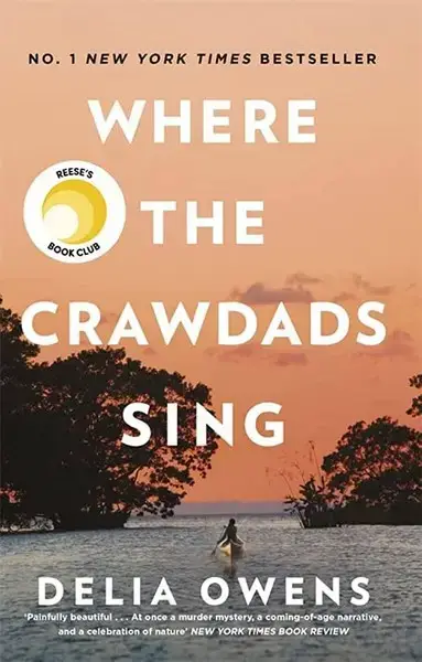 جلد کتاب جایی که خرچنگ ها آواز می خوانند Where The Crawdads Sing -زبان ما