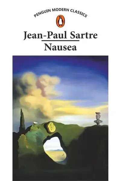 جلد کتاب تهوع Nausea -زبان ما