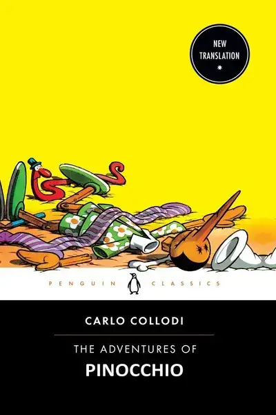 جلد کتاب پینوکیو Pinocchio -زبان ما