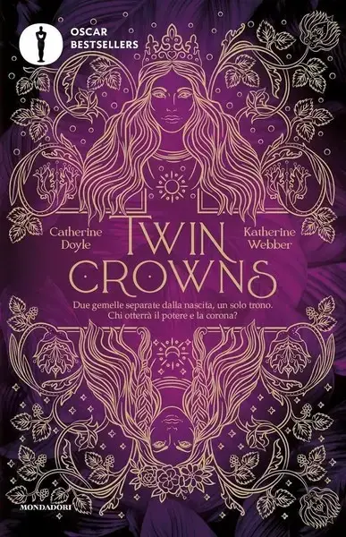 جلد کتاب تاج دوقلوها Twin Crowns -زبان ما