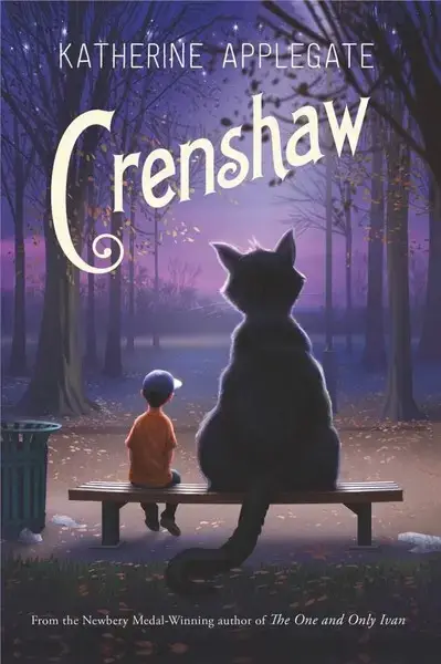 جلد کتاب پاستیل بنفش Crenshaw -زبان ما
