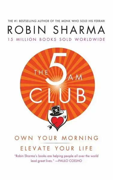 جلد کتاب باشگاه پنج صبحی ها The 5am Club -زبان ما