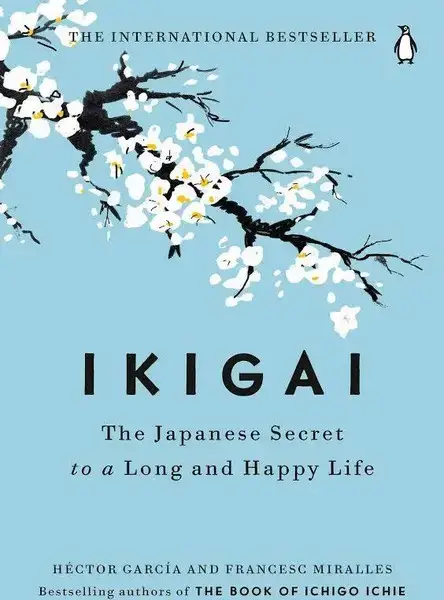 جلد کتاب ایکیگای Ikigai -زبان ما