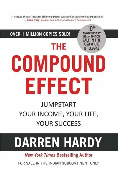 جلد کتاب اثرمرکب The Compound Effect -زبان ما