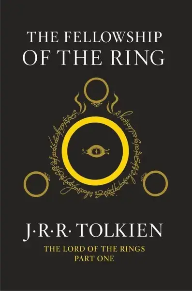 جلد کتاب ارباب حلقه ها 1 The Fellowship of the Ring -زبان ما