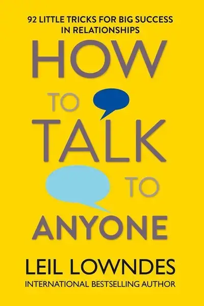 جلد کتاب چگونه با هر کسی صحبت کنیم How to Talk to Anyone -زبان ما