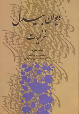 جلد کتاب دیوان بیدل دهلوی (3 جلدی)