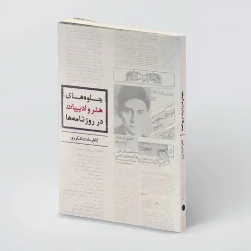 جلد کتاب جلوه های هنر و ادبیات در روزنامه ها