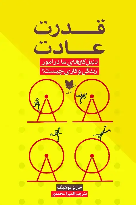 جلد کتاب قدرت عادت