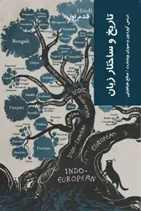 جلد کتاب تاریخ و ساختار زبان