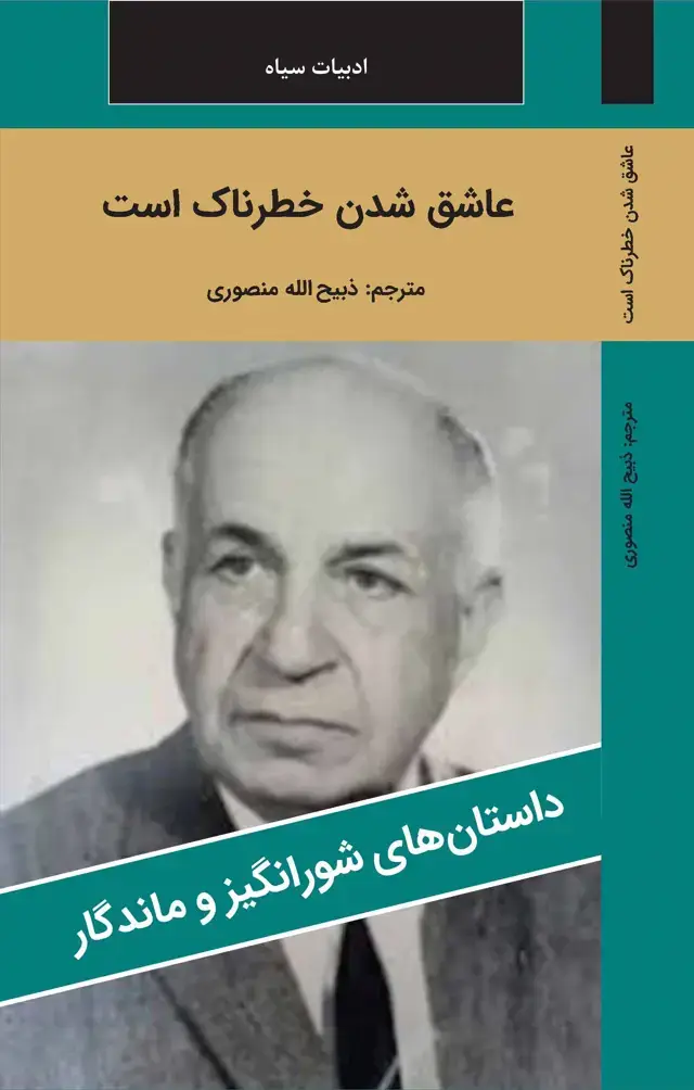 جلد کتاب عاشق شدن خطرناک است