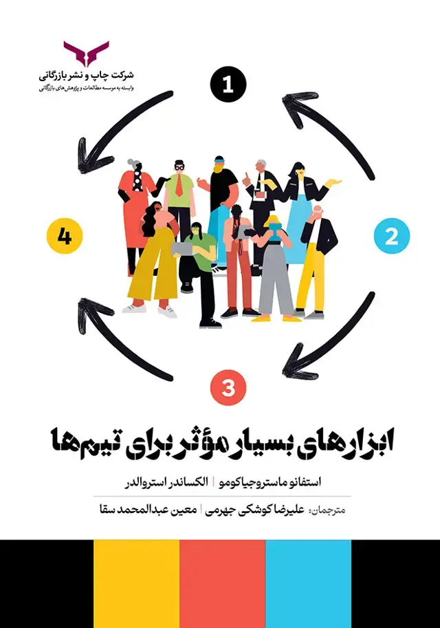 جلد کتاب ابزارهای بسیار مؤثر برای تیم ها
