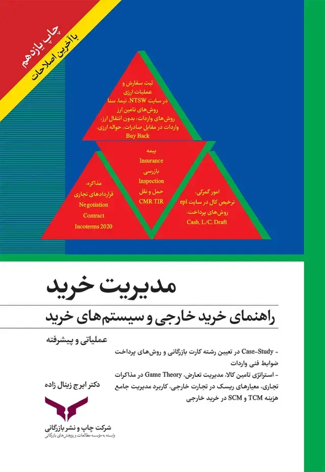 جلد کتاب مدیریت خرید راهنمای خرید خارجی و سیستم های خرید