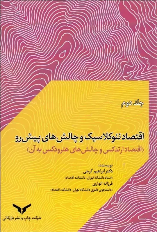 جلد کتاب اقتصاد نئوکلاسیک و چالش های پیش رو (جلد دوم)