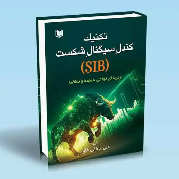 جلد کتاب کتاب تکنیک کندل سیگنال شکست SIB (زیر بنای نواحی عرضه و تقاضا)