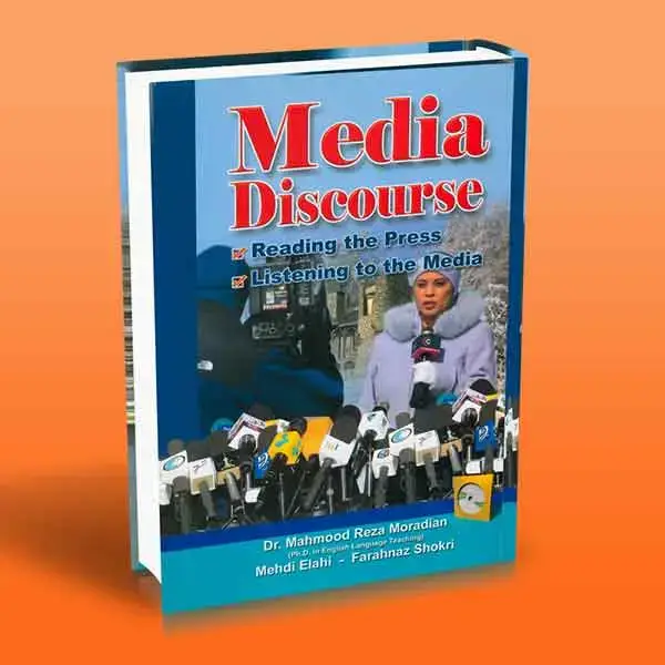 جلد کتاب کتاب مدیا دیسکورس (Media Discourse – VOA)