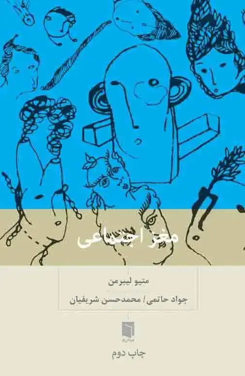جلد کتاب ( کتاب اسیب دیده ) مغز اجتماعی