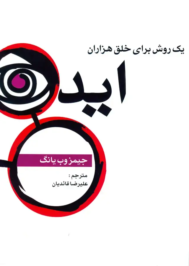جلد کتاب یک روش برای خلق هزاران ایده
