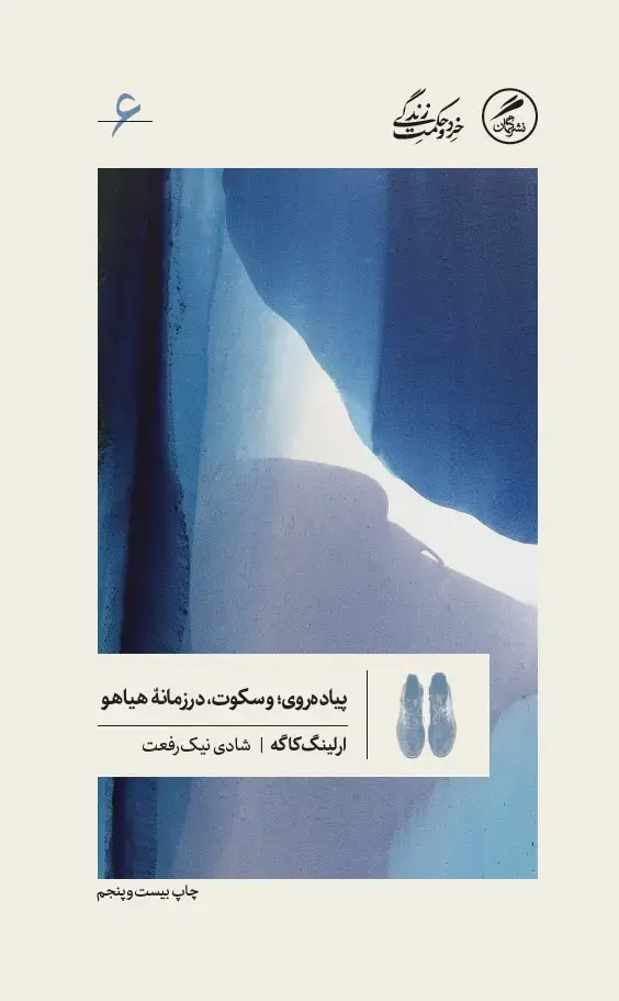 جلد کتاب پیاده روی و سکوت، در زمانه ی هیاهو