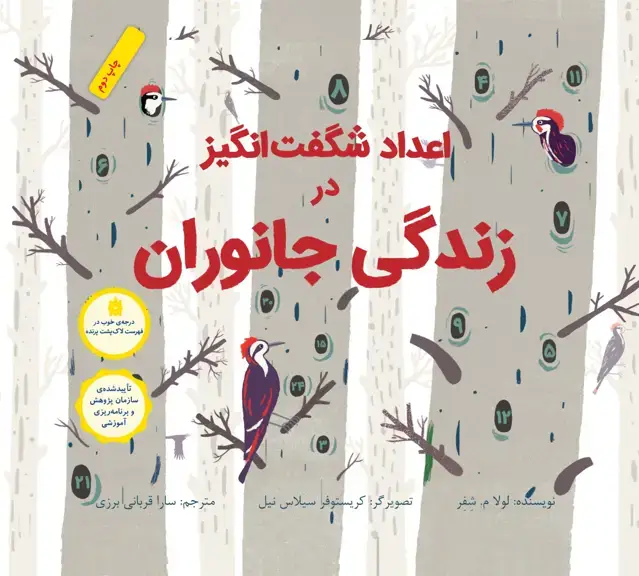 جلد کتاب اعداد شگفت انگیز در زندگی جانوران