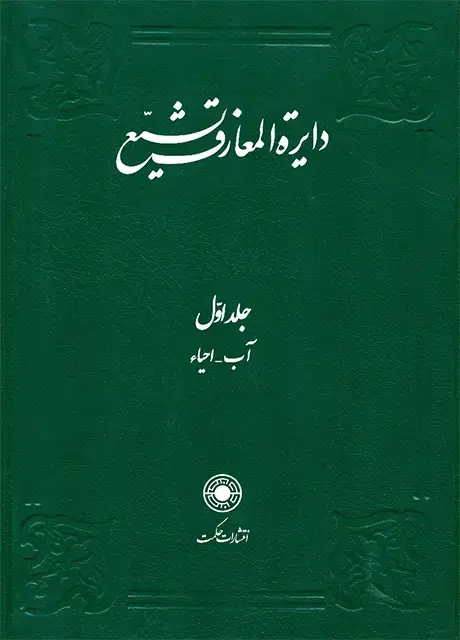 جلد کتاب دایرةالمعارف تشیع (جلد1)