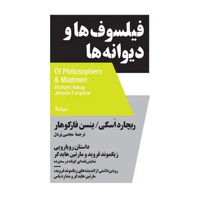 جلد کتاب فیلسوف‌ها و دیوانه‌ها