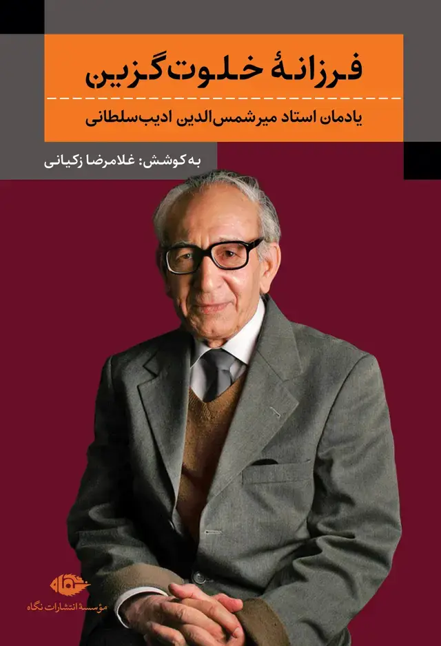 جلد کتاب فرزانۀ خلوت گزین