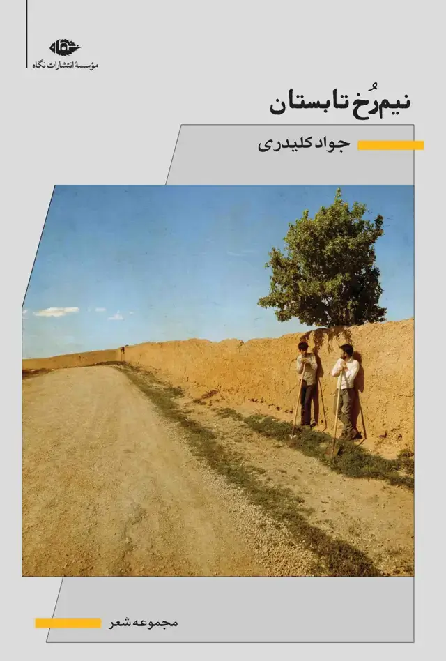 جلد کتاب نیمرُخ تابستان