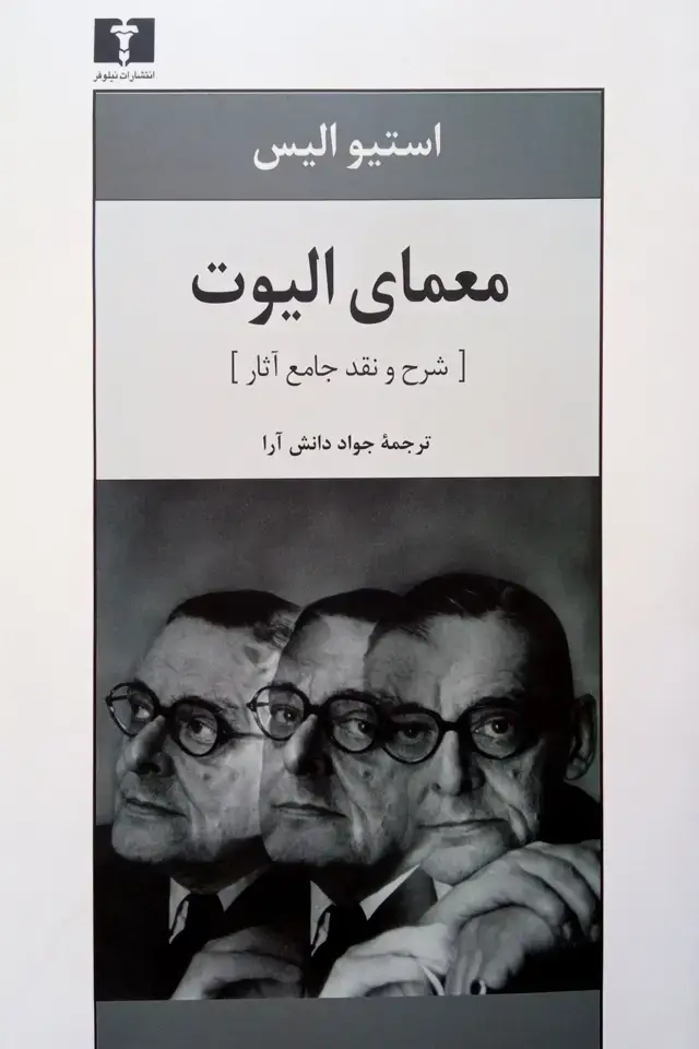 جلد کتاب معمای الیوت