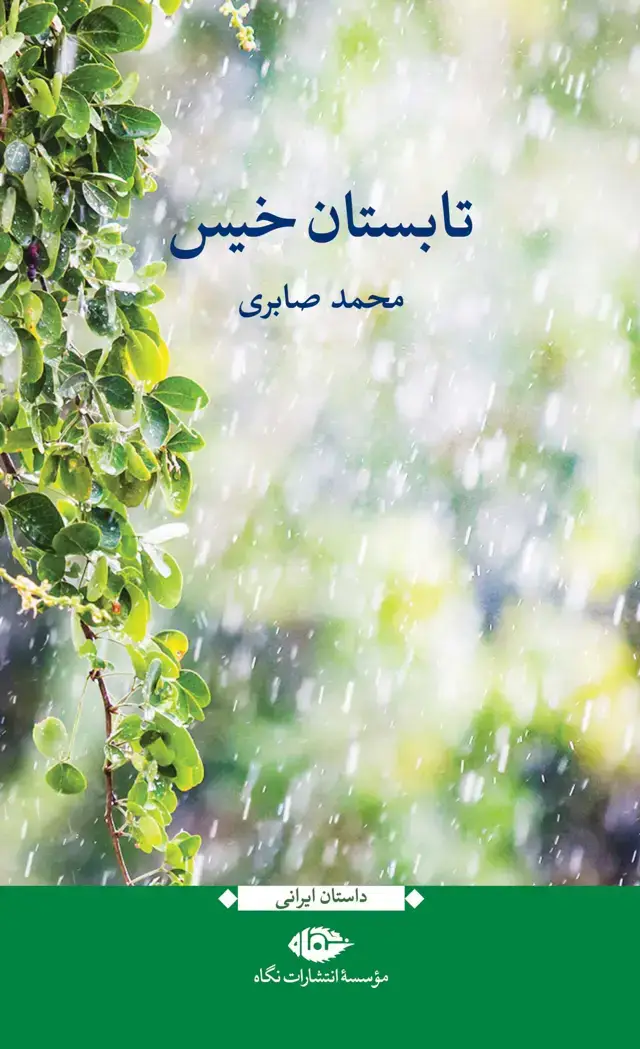 جلد کتاب تابستان خیس