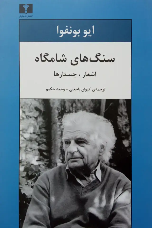 جلد کتاب سنگ های شامگاه