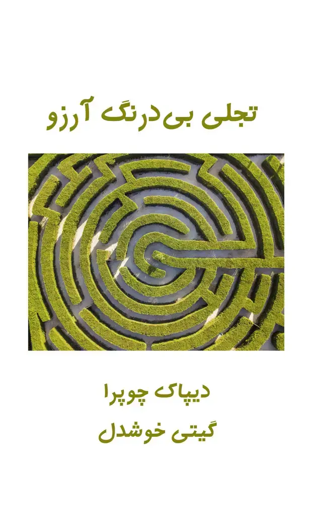 جلد کتاب تجلی بی درنگ ارزو