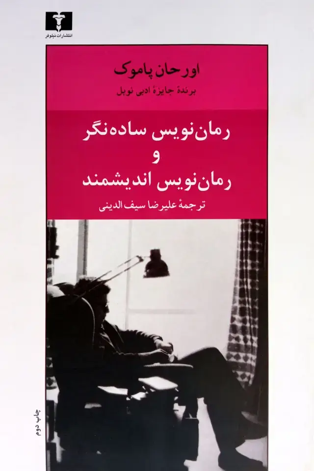جلد کتاب رمان نویس ساده نگر و رمان نویس اندیشمند