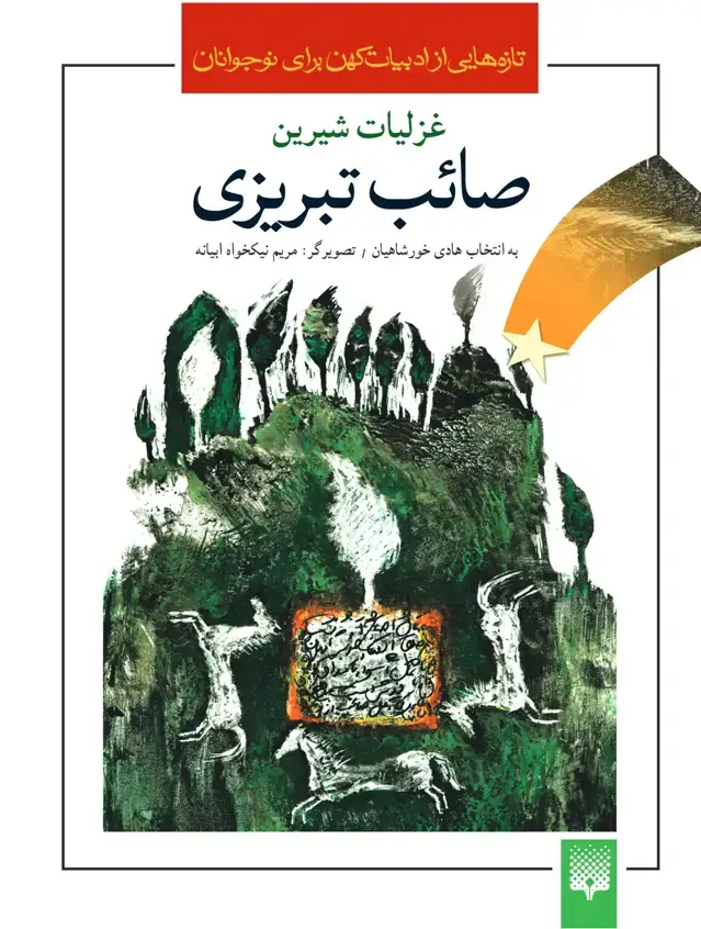 جلد کتاب صائب تبریزی(جلد سفید)