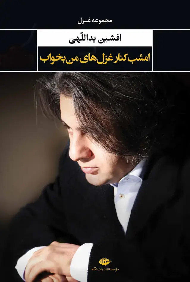 جلد کتاب امشب کنار غزل های من بخواب