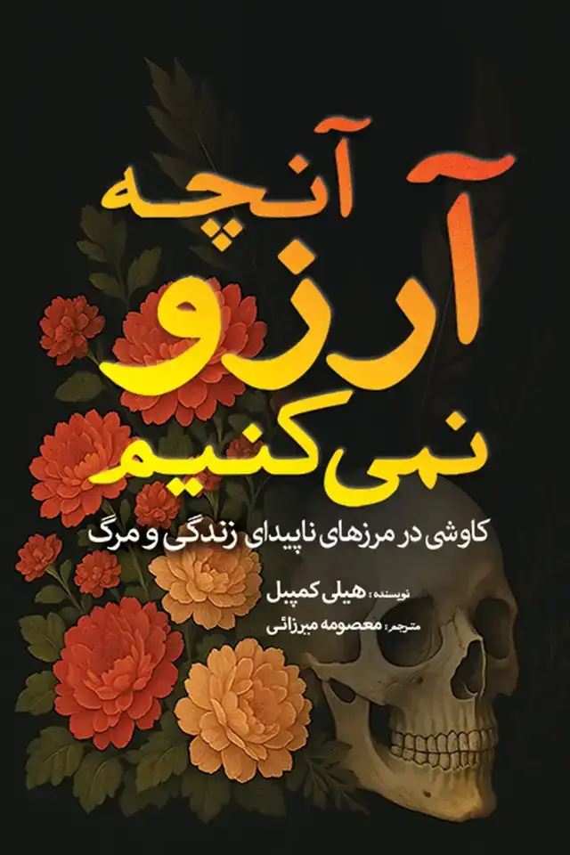 جلد کتاب انچه ارزو نمی کنیم