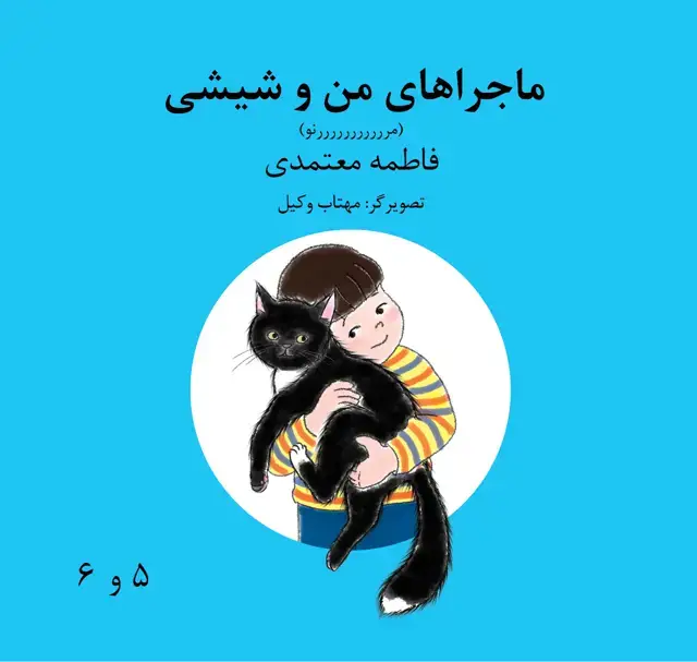 جلد کتاب ماجراهای من و شیشی (شیشی چی میخواد بگه؟ 5 و 6)