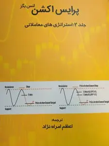 جلد کتاب کتاب پرایس اکشن جلد ۲ استراتژی های معاملاتی