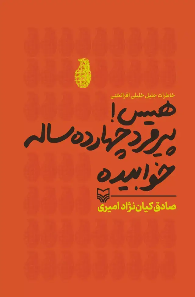 جلد کتاب هیس پیرمرد چهارده ساله خوابیده