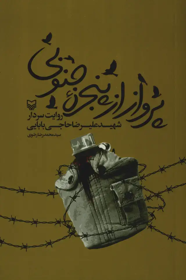 جلد کتاب پرواز از پنجره جنوبی