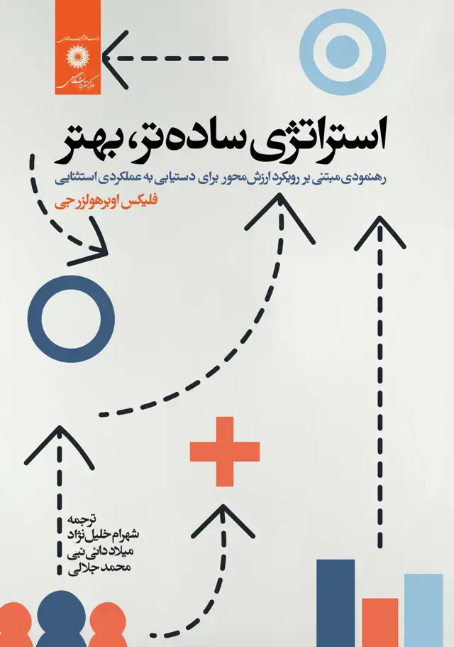 جلد کتاب استراتژی ساده تر،بهتر:رهنمودی مبتنی بر رویکرد ارزش محور برای دستیابی به عملکردی استثنایی