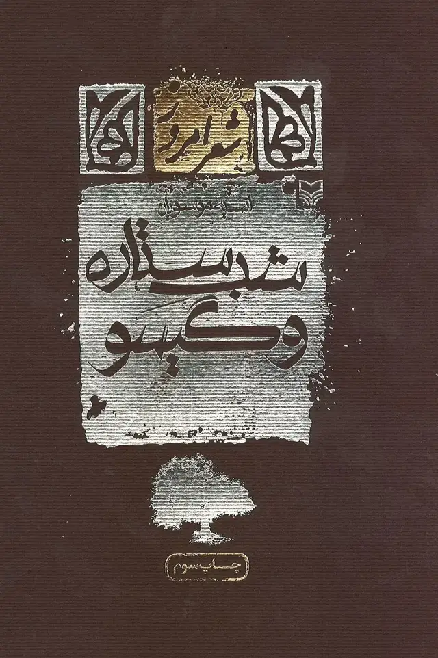 جلد کتاب شب ستاره و گیسو