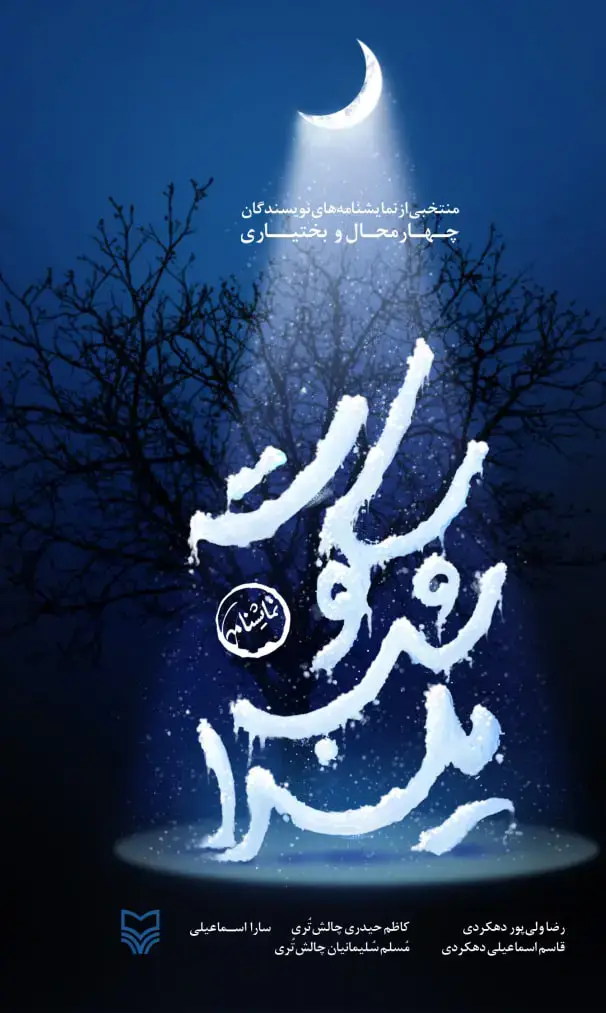 جلد کتاب سکوت شب یلدا