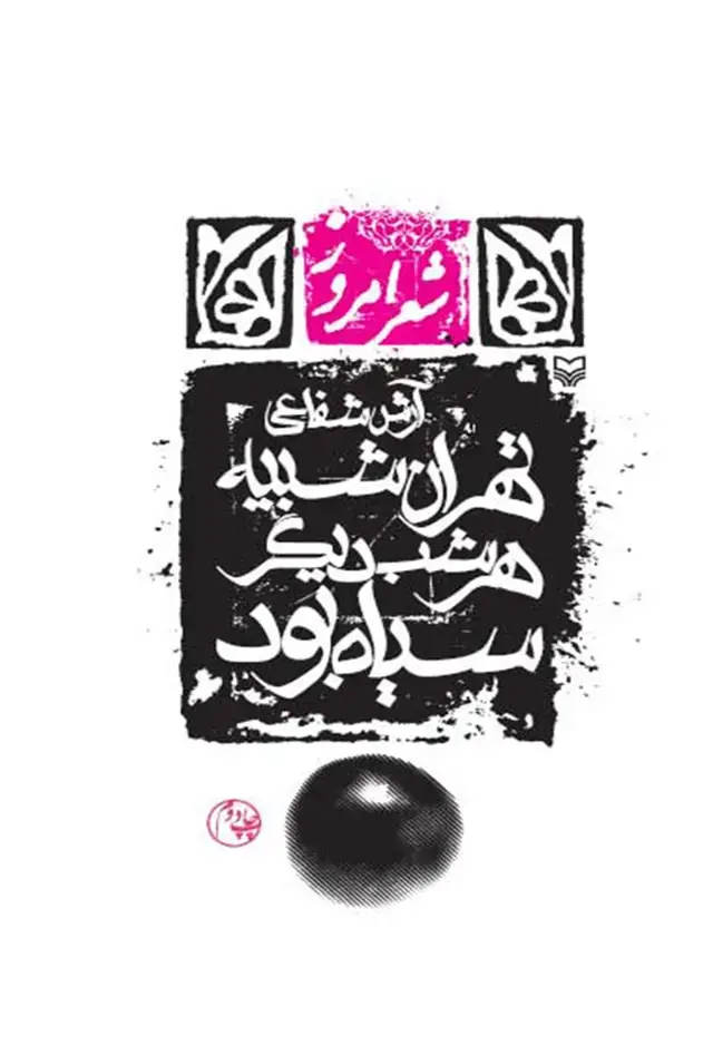 جلد کتاب تهران شبیه هر شب دیگر سیاه بود