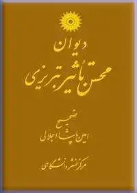 جلد کتاب دیوان محسن تاثیر تبریزی